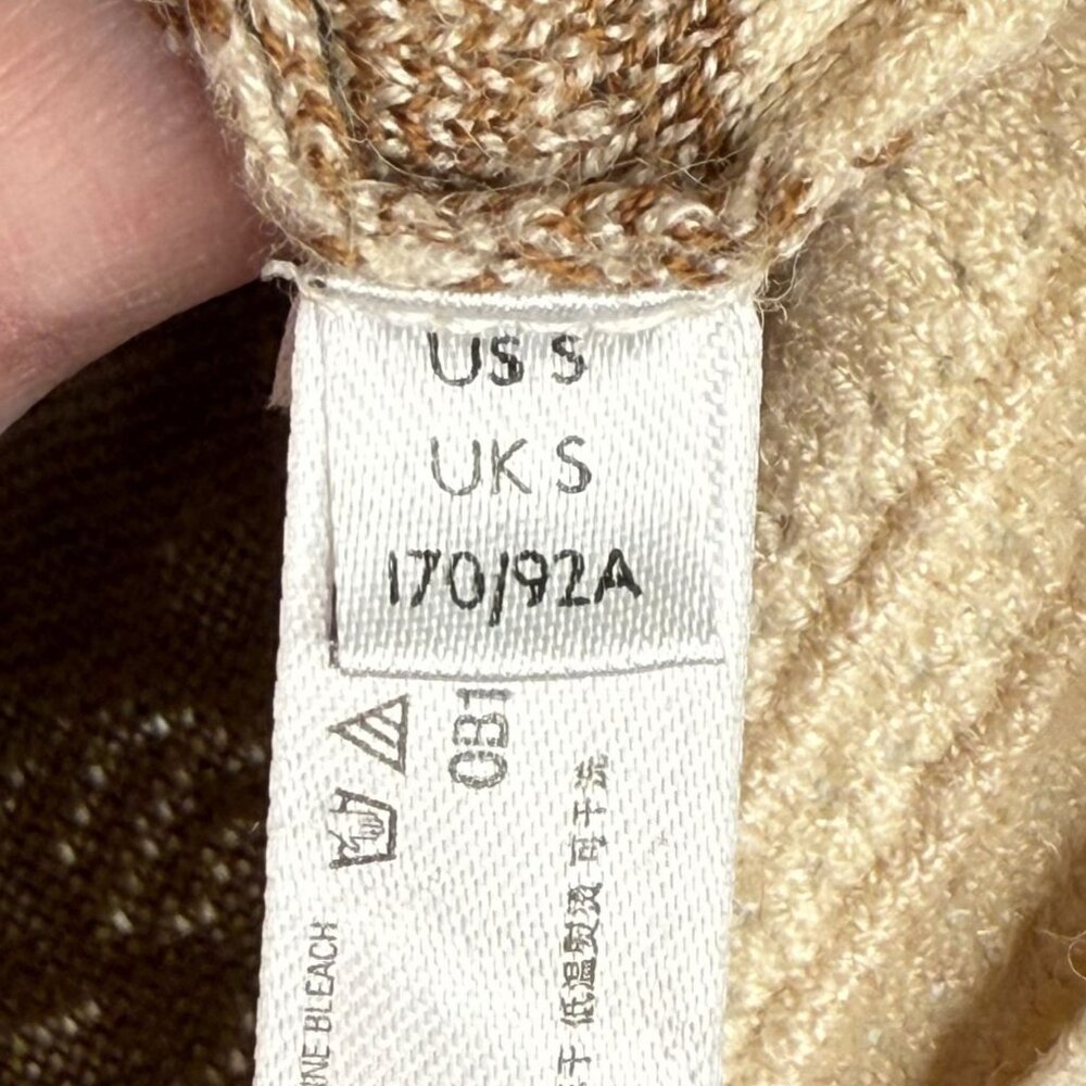 Intimately Free People Beige Crochet Knit Sleeveless Crop Top, S - Picture 6 of 7